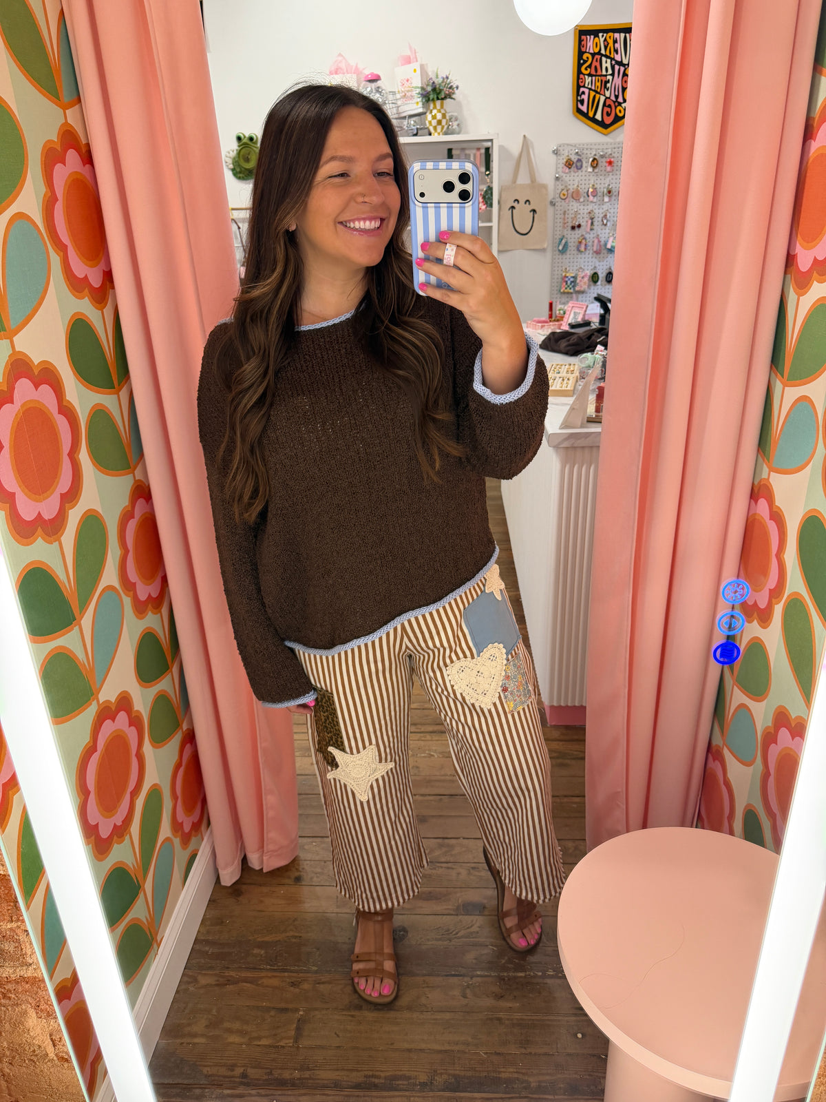 Bailey Blue Knit Sweater