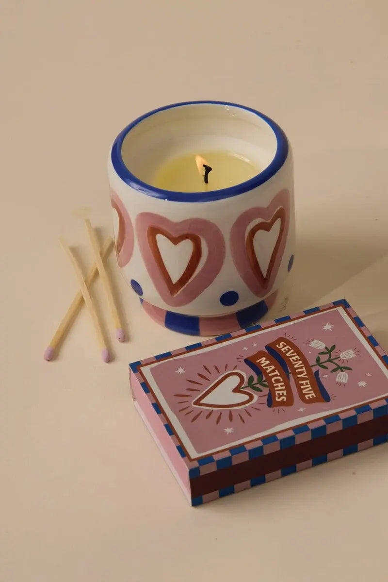 Boho Hearts Boxed Matches