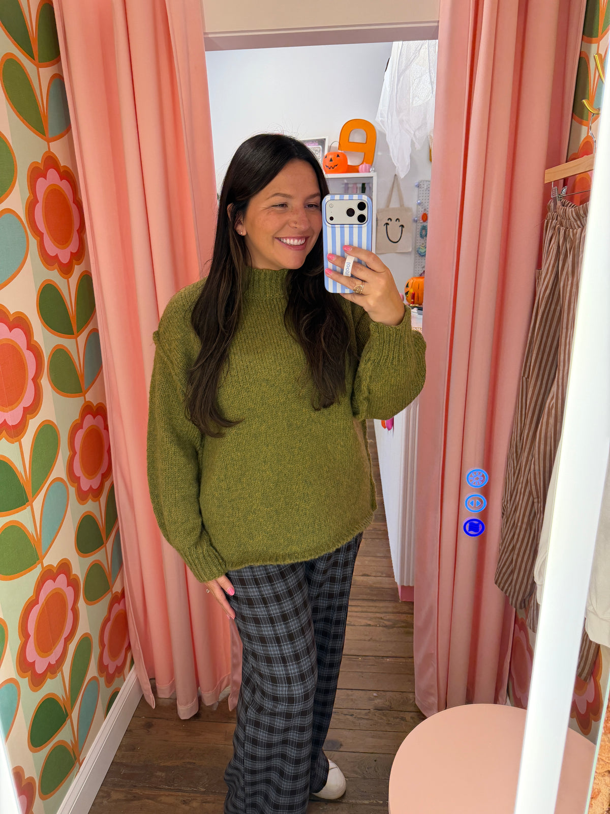 Olivia Mockneck Knit Sweater