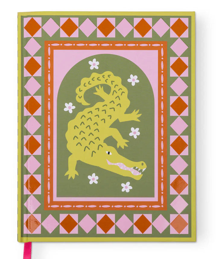Crocodile Hardbound Journal