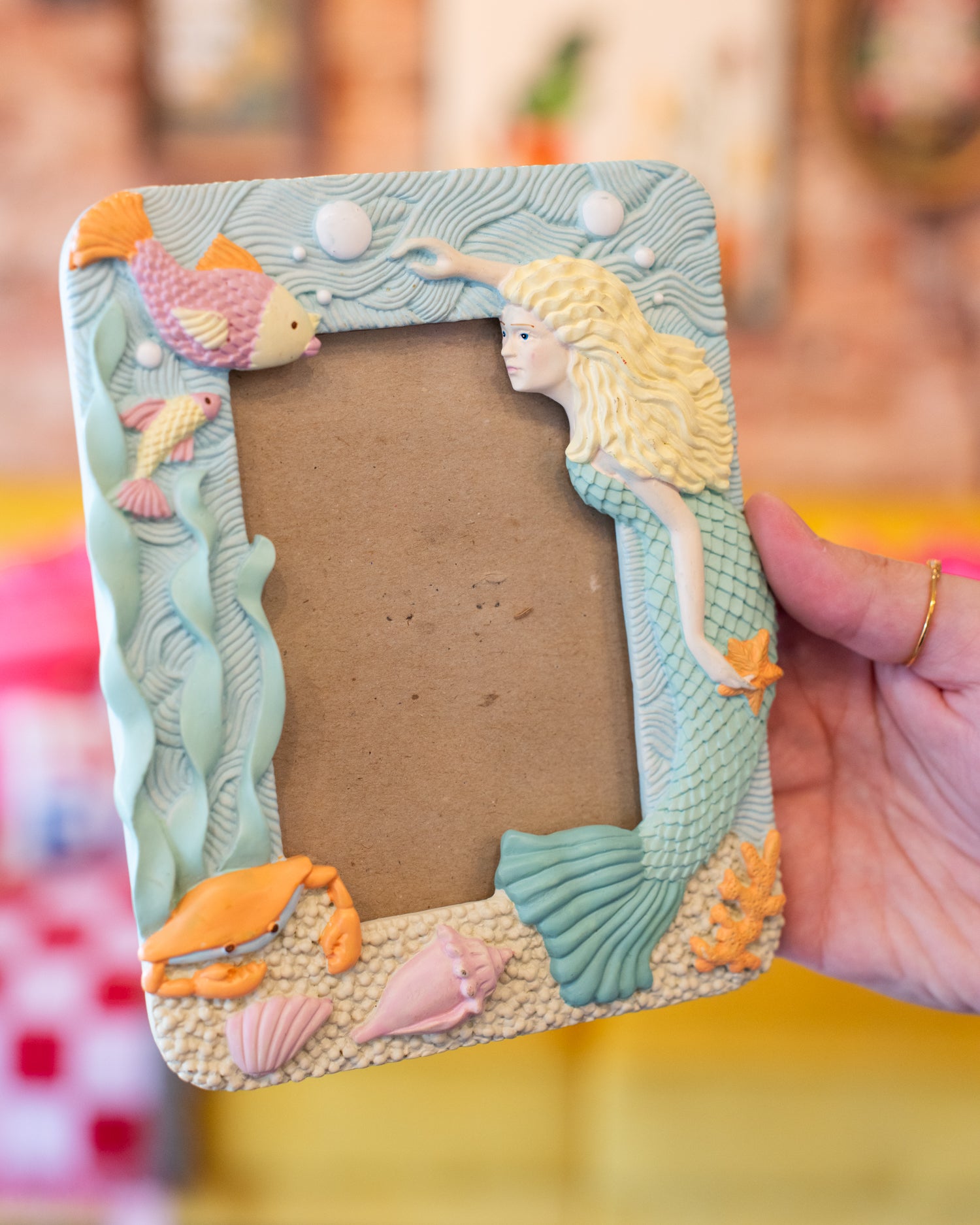 Vintage 90s Mermaid Picture Frame
