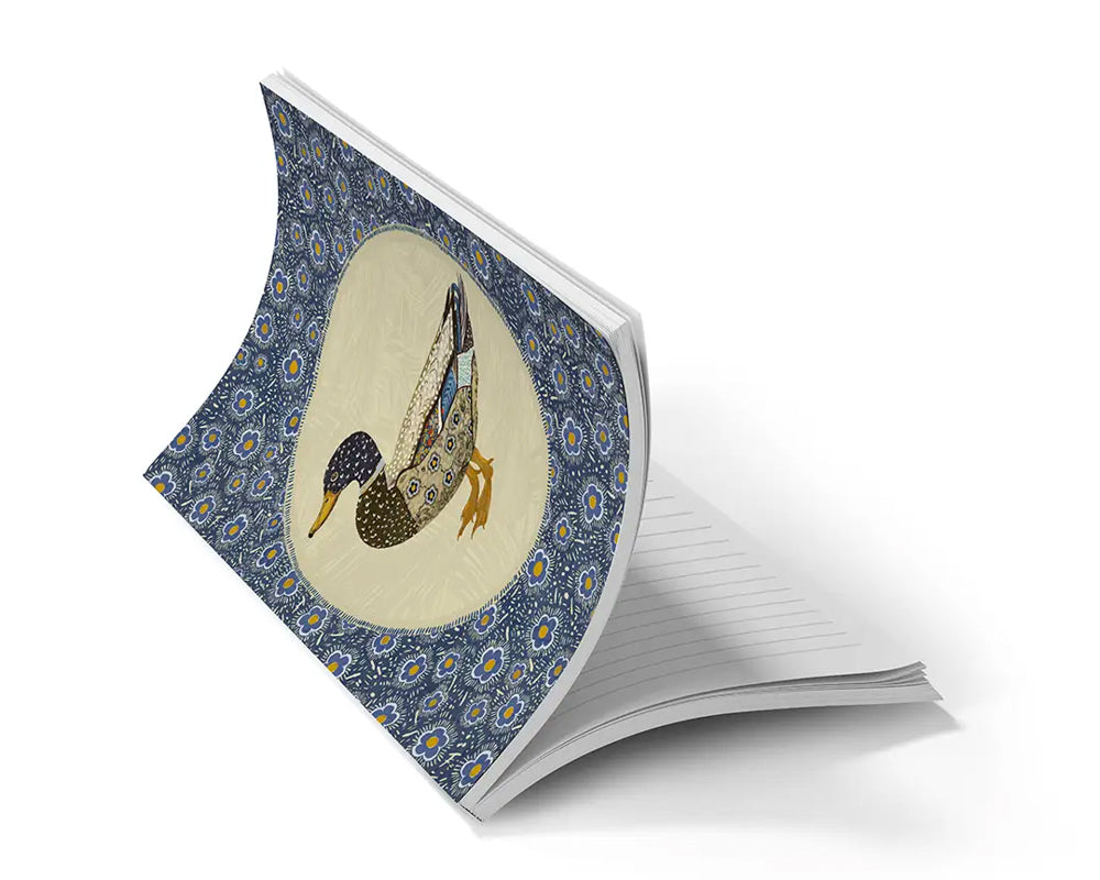 Ducky Blue Lined Notebook