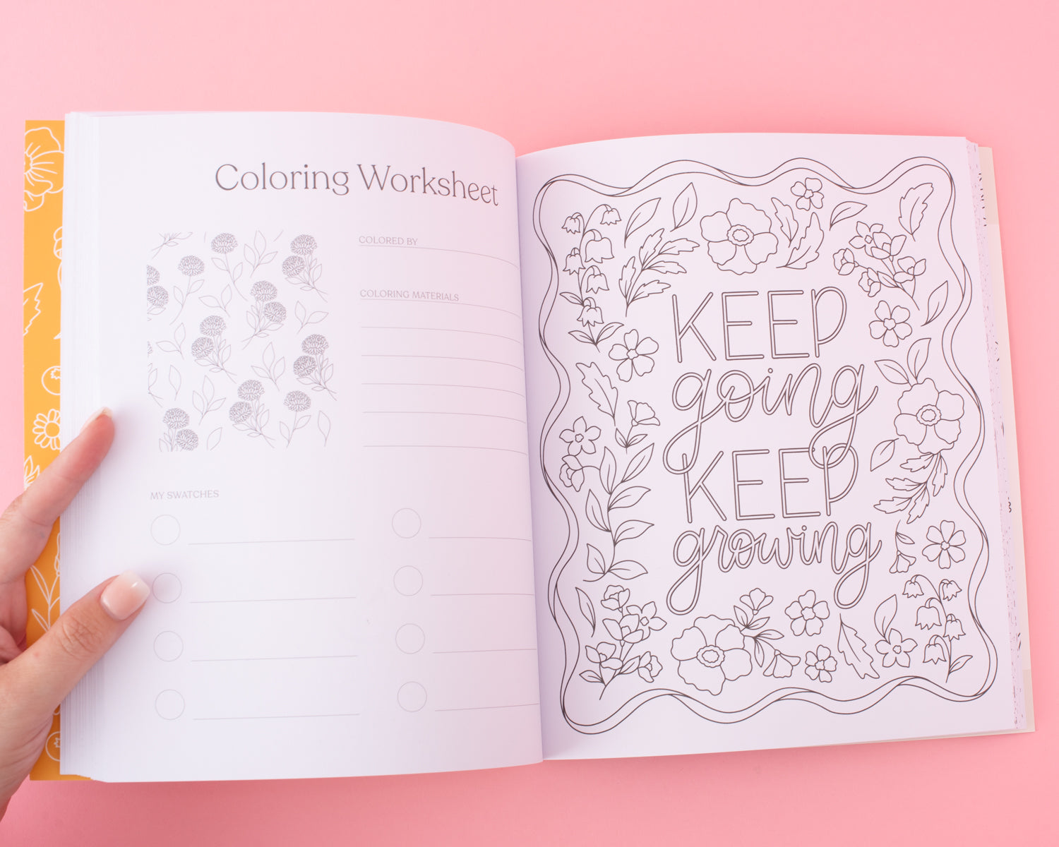 Garden Avenue Coloring Book