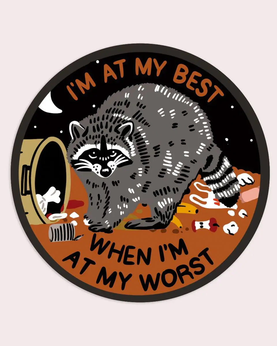 At My Worst Sticker