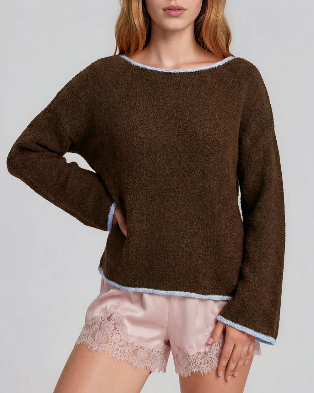 Bailey Blue Knit Sweater