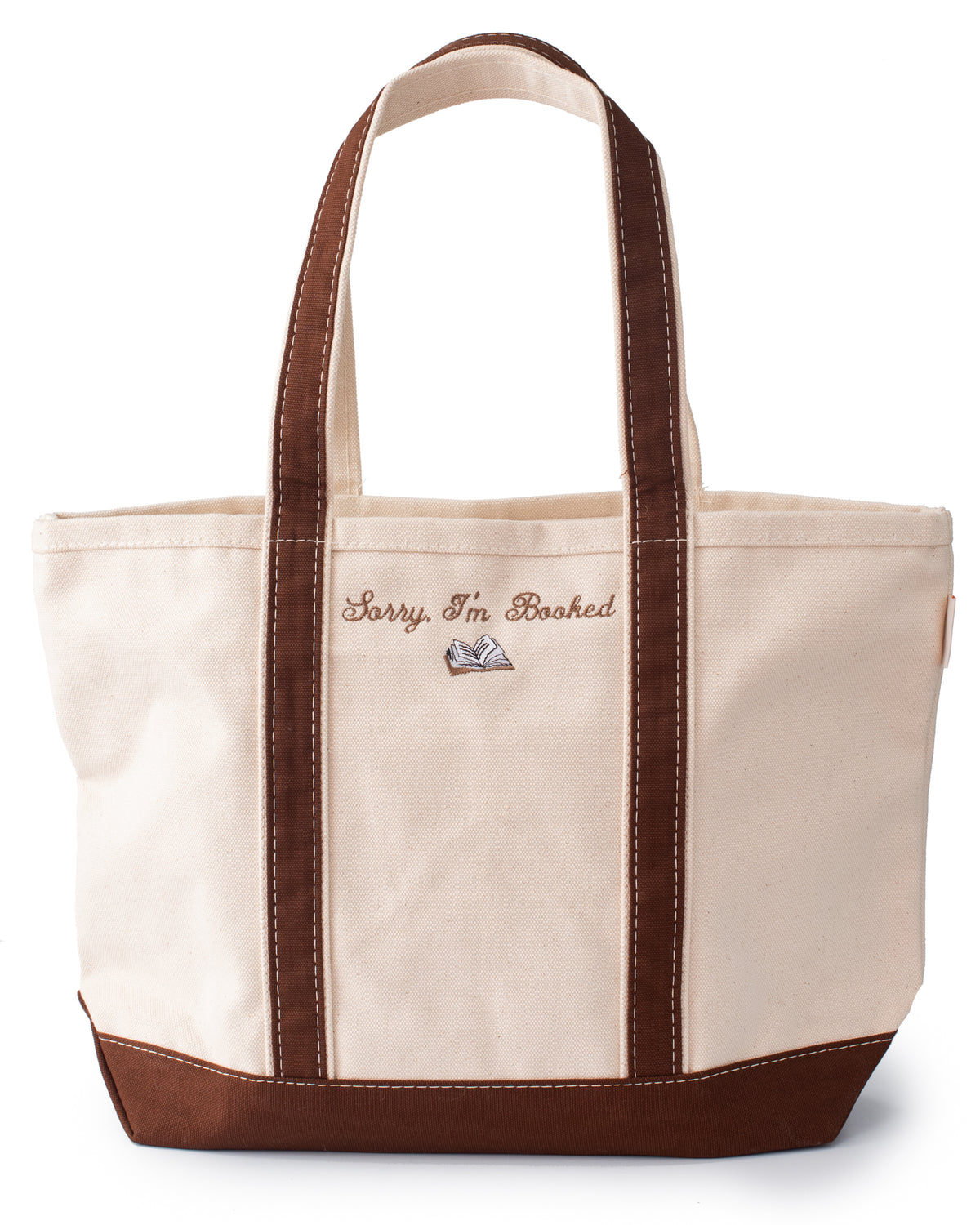 Sorry I'm Booked Zip Tote Bag