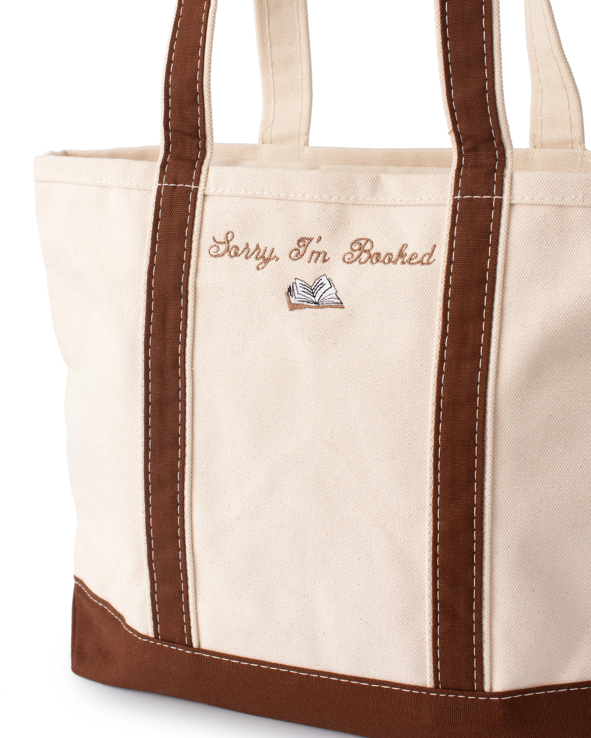 Sorry I'm Booked Zip Tote Bag