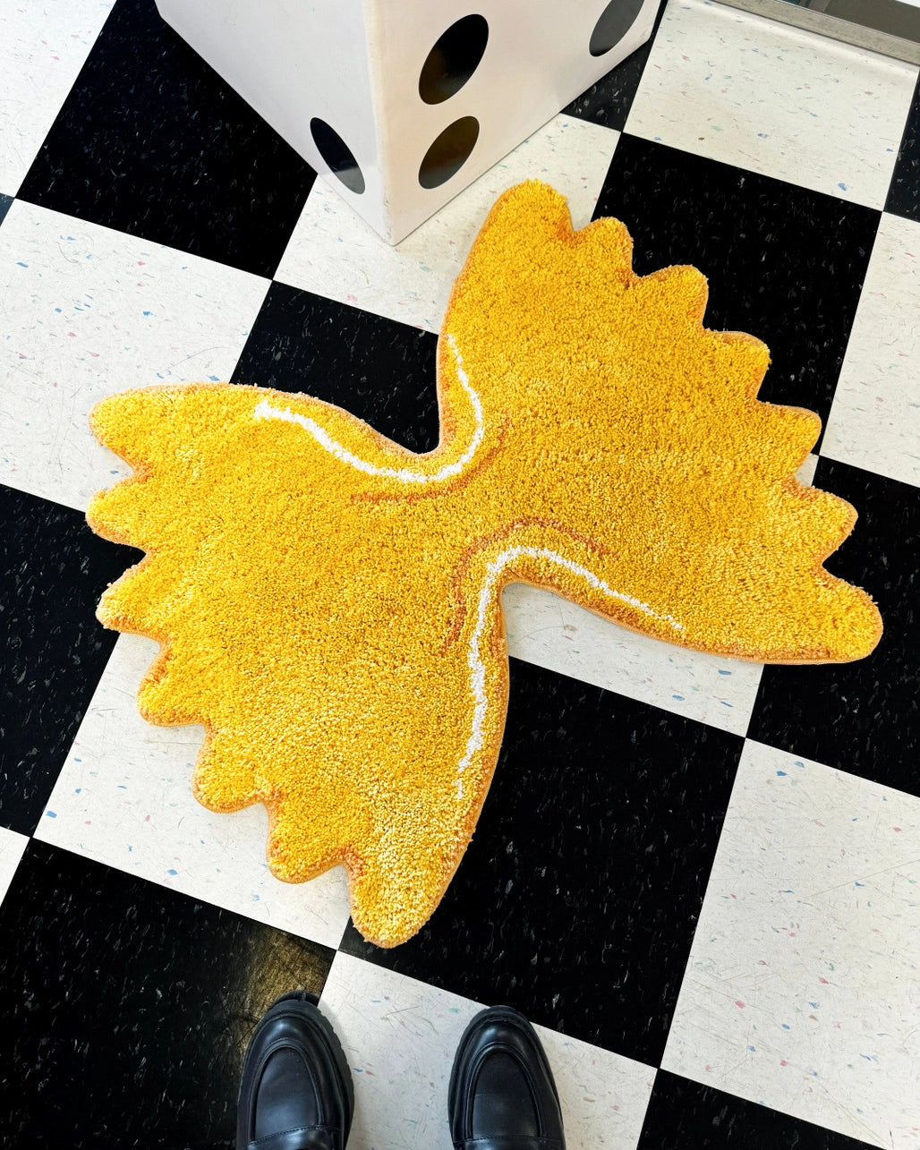 Bow Tie Pasta Rug