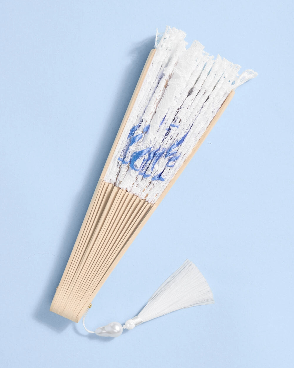 Lace Bride To Be Folding Fan