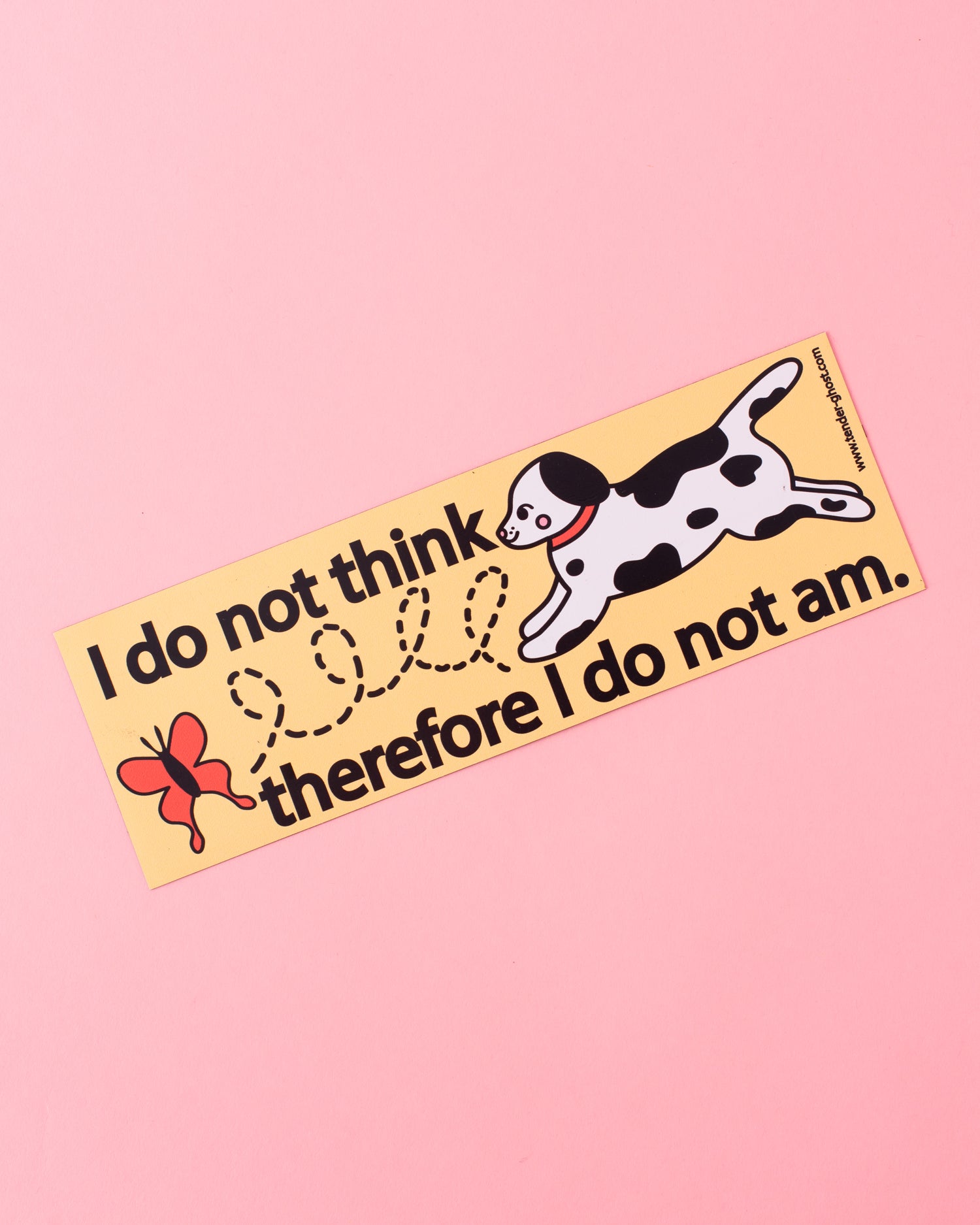 I Do Not Think Car Magnet