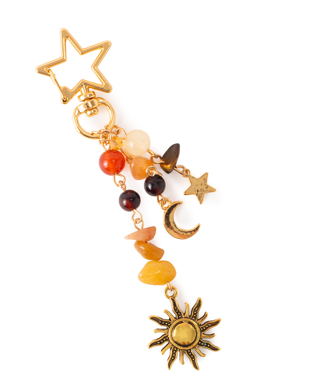 Celestial Beaded Bag Charm