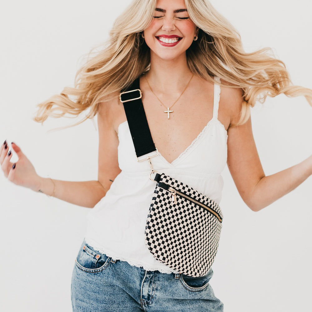 Woven Sling Bag