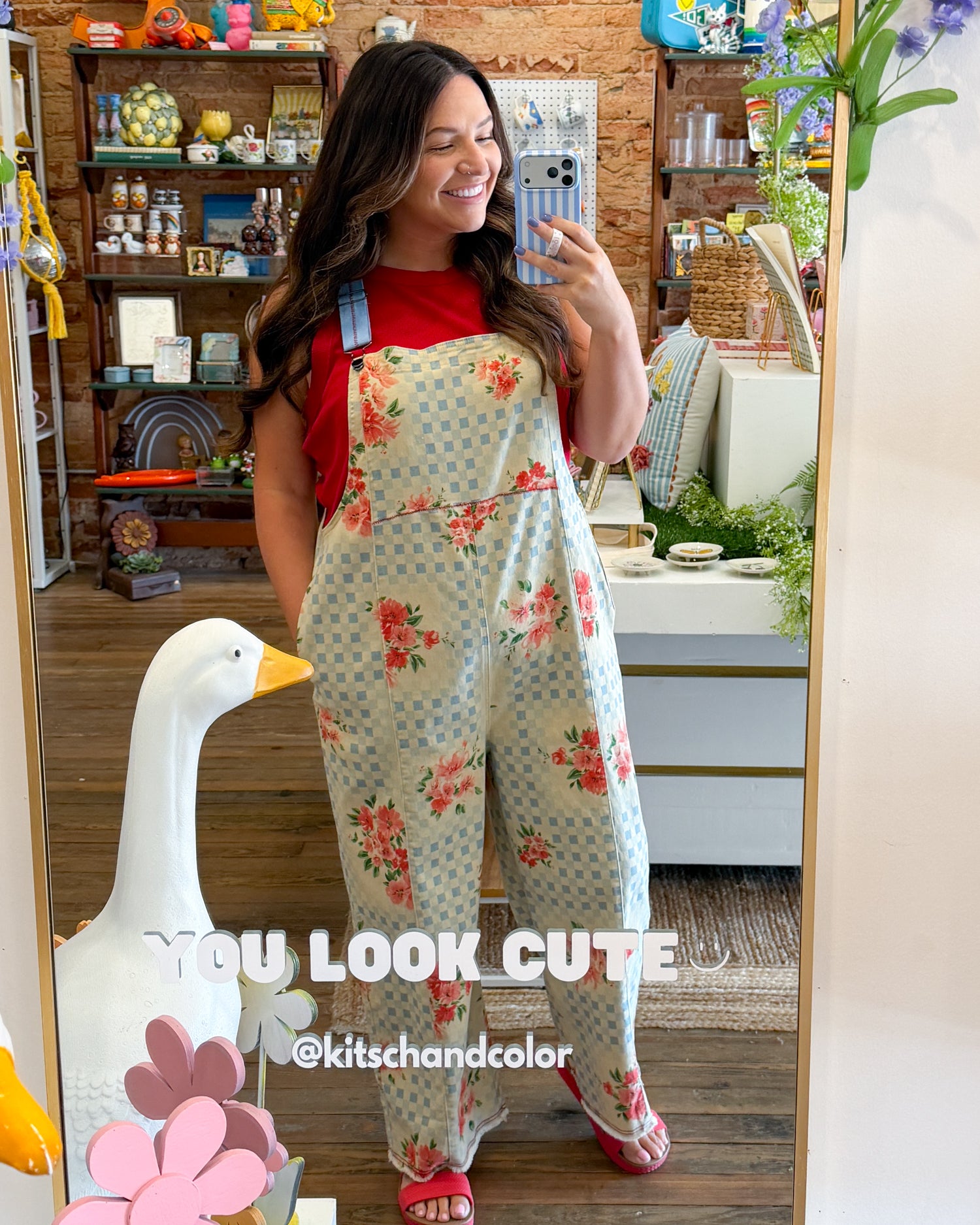 Garden Girl Twill Overalls