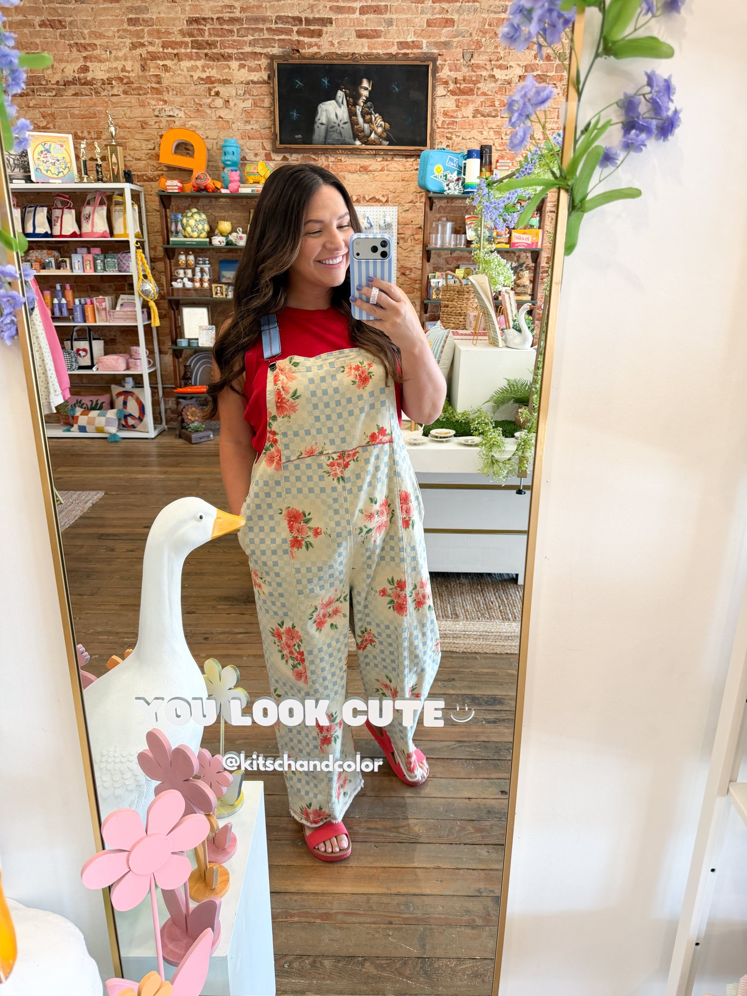 Garden Girl Twill Overalls