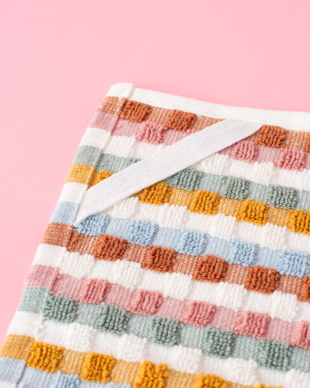 Color Pop Striped Dishcloth