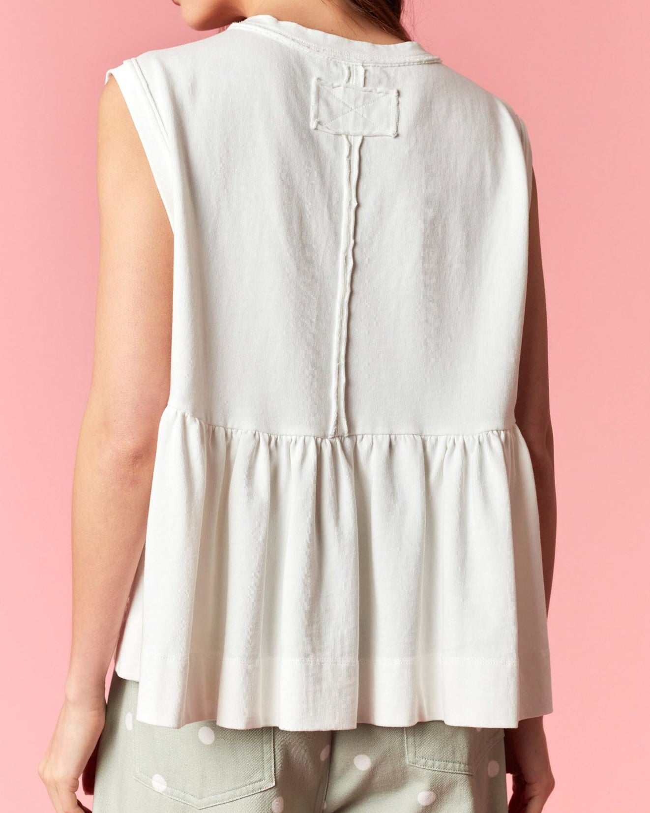 Gladys Peplum Tank Top