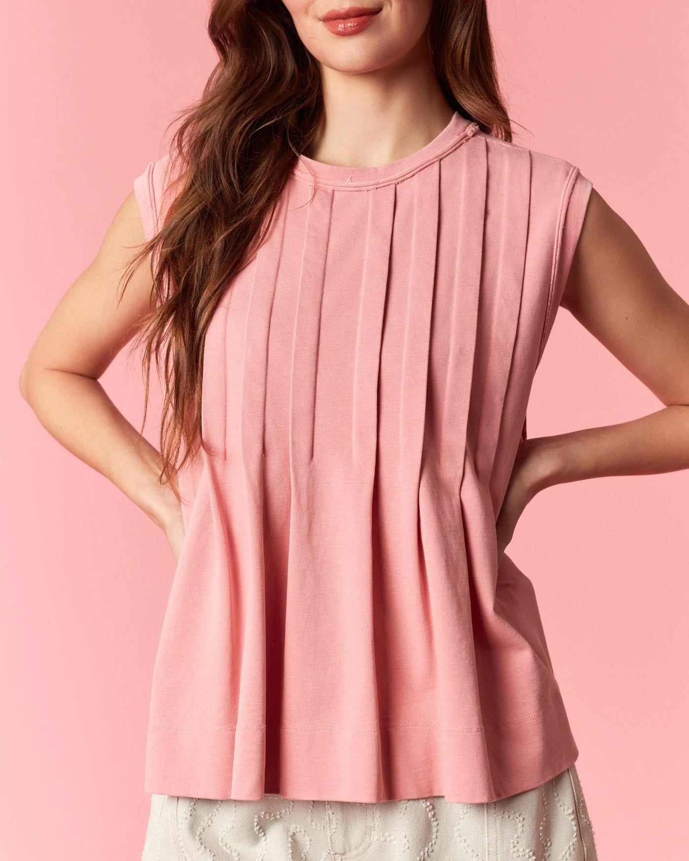 Gladys Peplum Tank Top