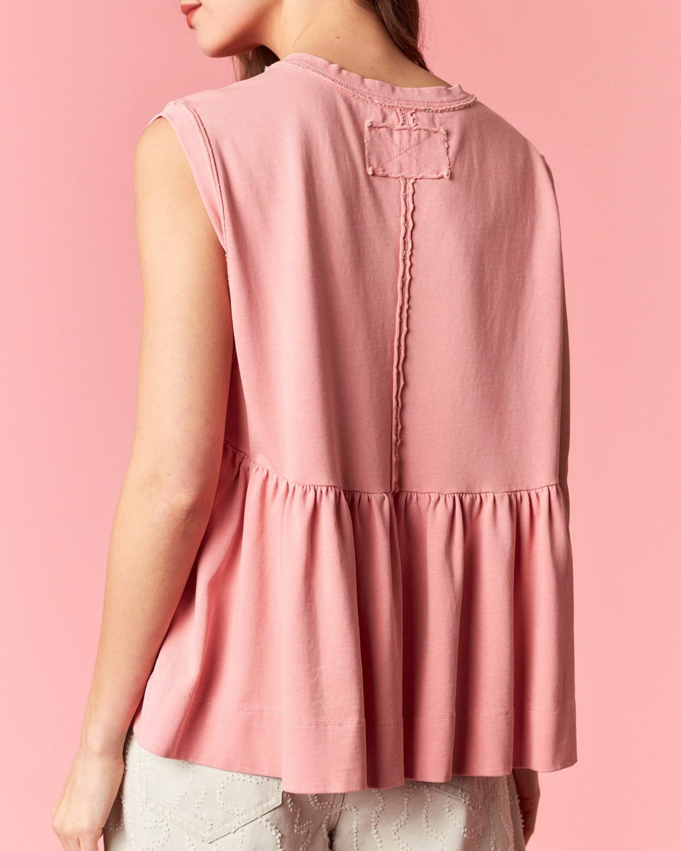 Gladys Peplum Tank Top