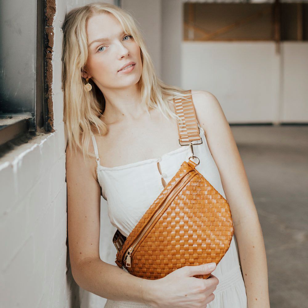 Woven Sling Bag