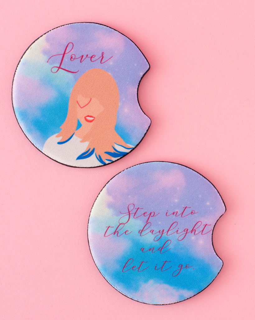 Taylor Swift Lover Car Coasters Kitsch & Color