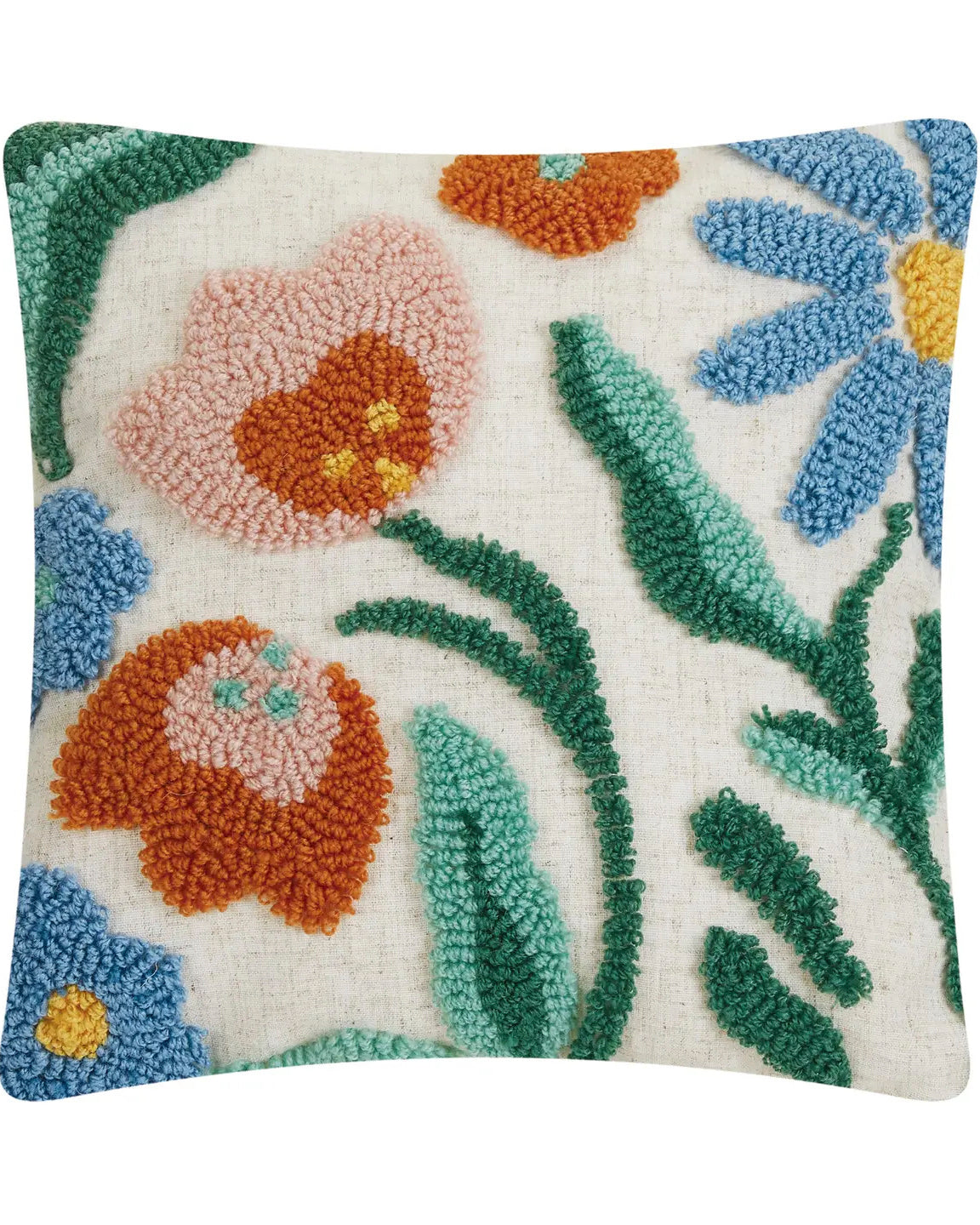 Rainbow Florals Hook Pillow