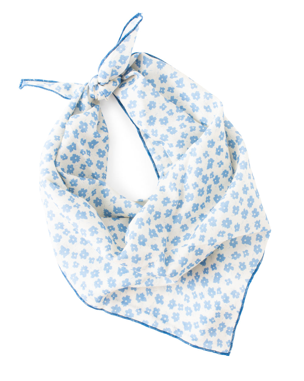 Blue Daisy Bandana