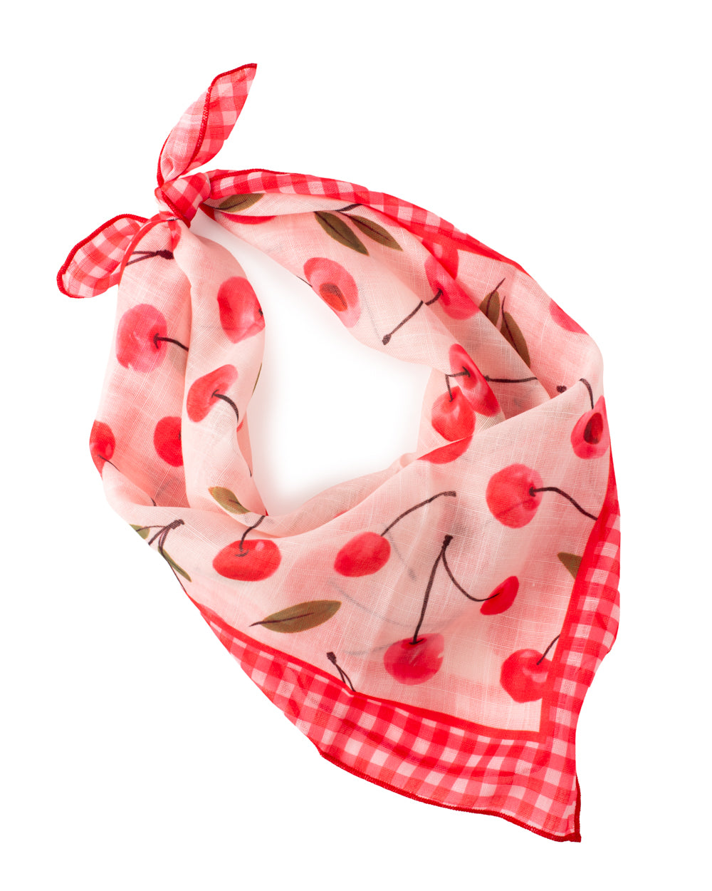 Cherry Picnic Bandana Scarf