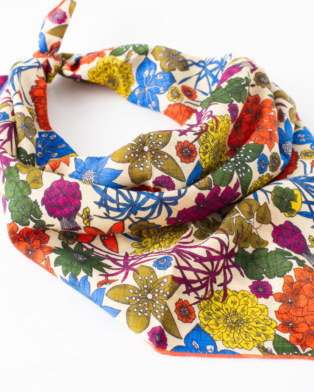Bright Floral Daydream Bandana
