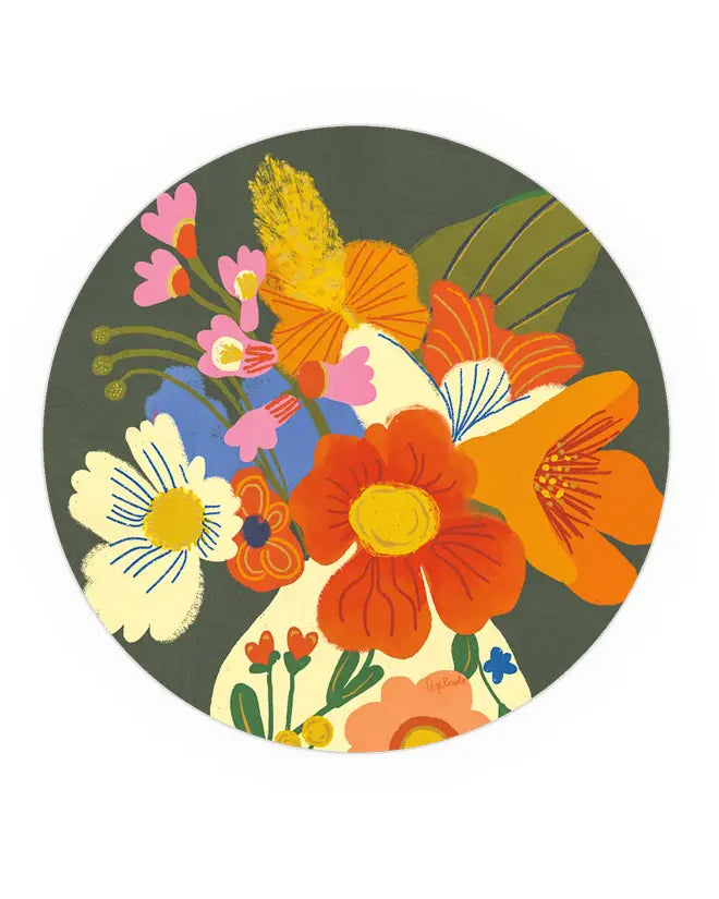 Flowers in Vase Coasters