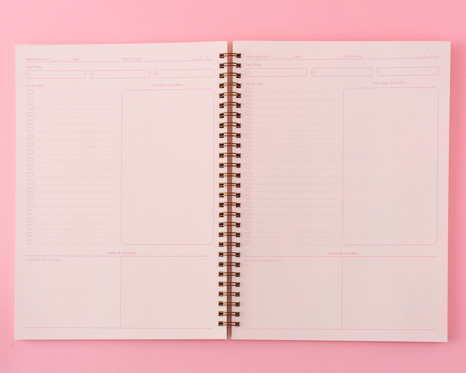Betty Bloom Spiral Planner Notebook