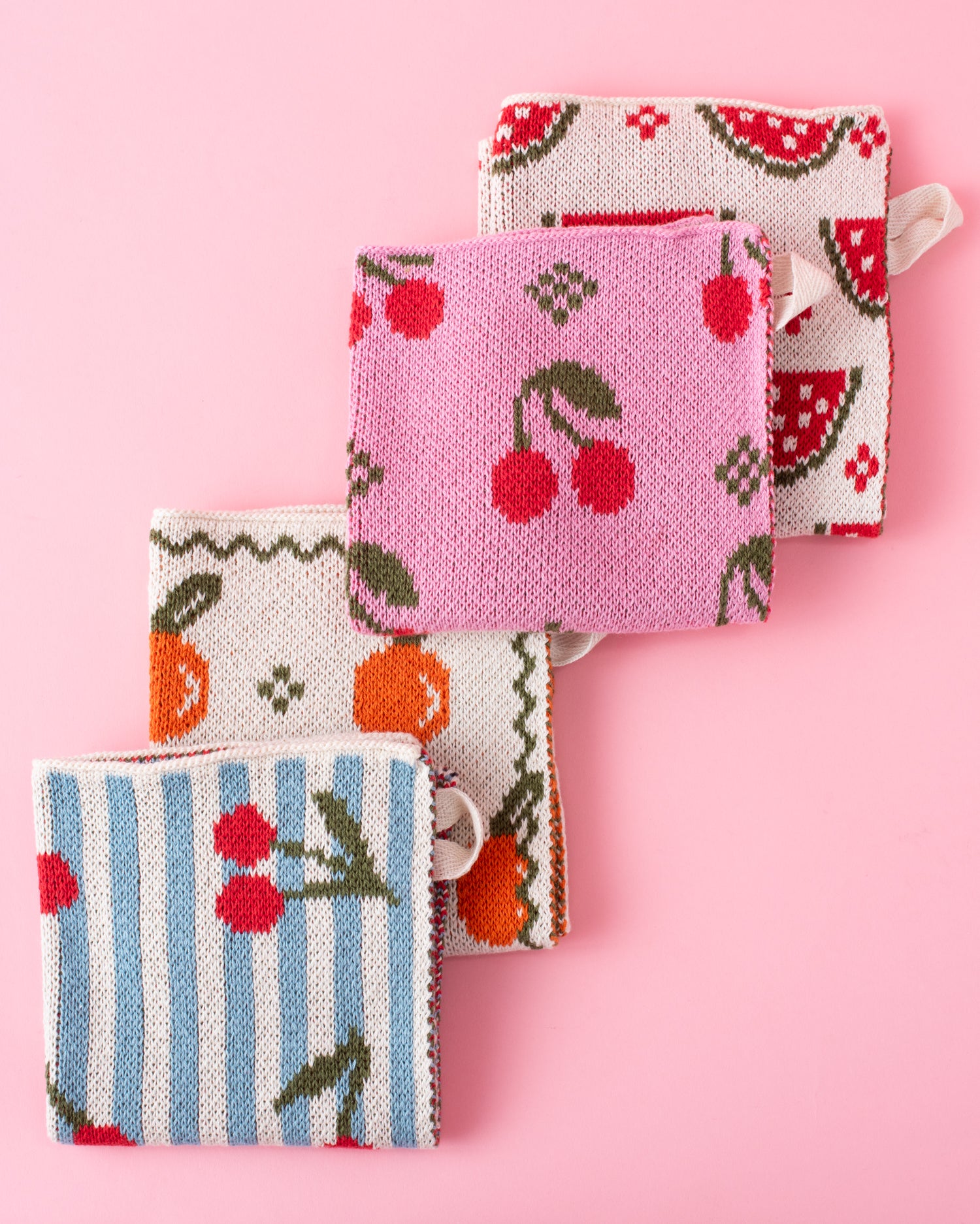 Knit Fruit Dishcloth