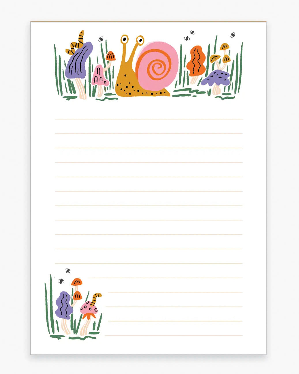 Shroomy Snail Notepad