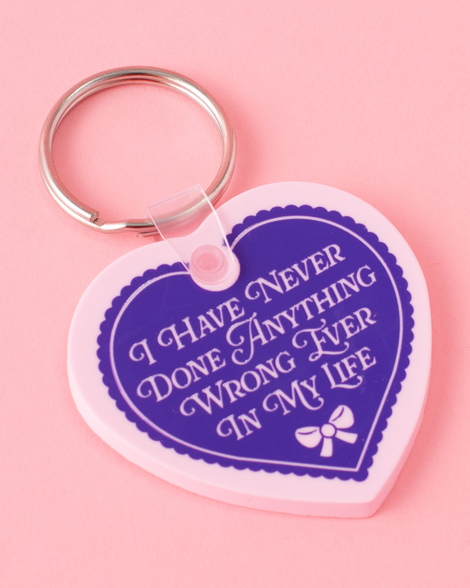Never Done Anything Wrong Keychain