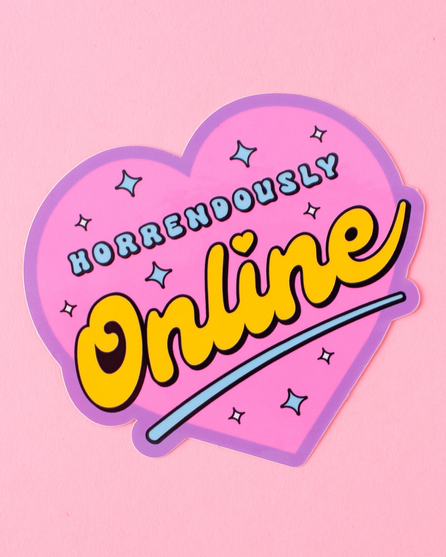 Horrendously Online Sticker