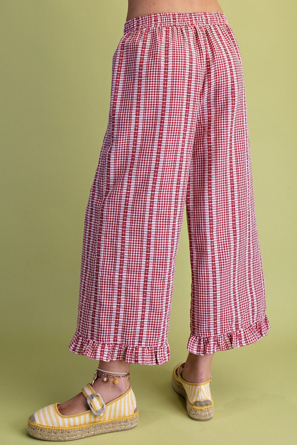 Americana Gingham Pants