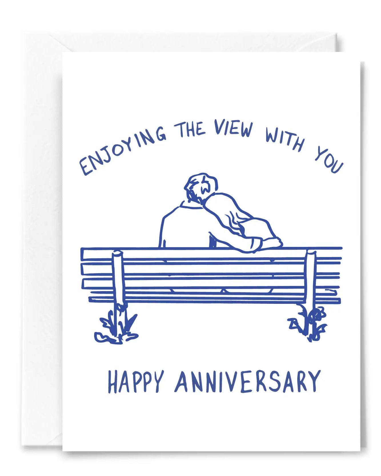Enjoy the View Anniversary Card