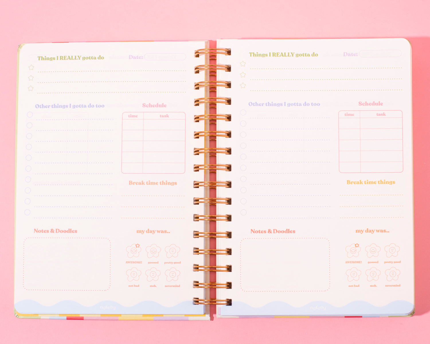 Happy Strands Daily Planner