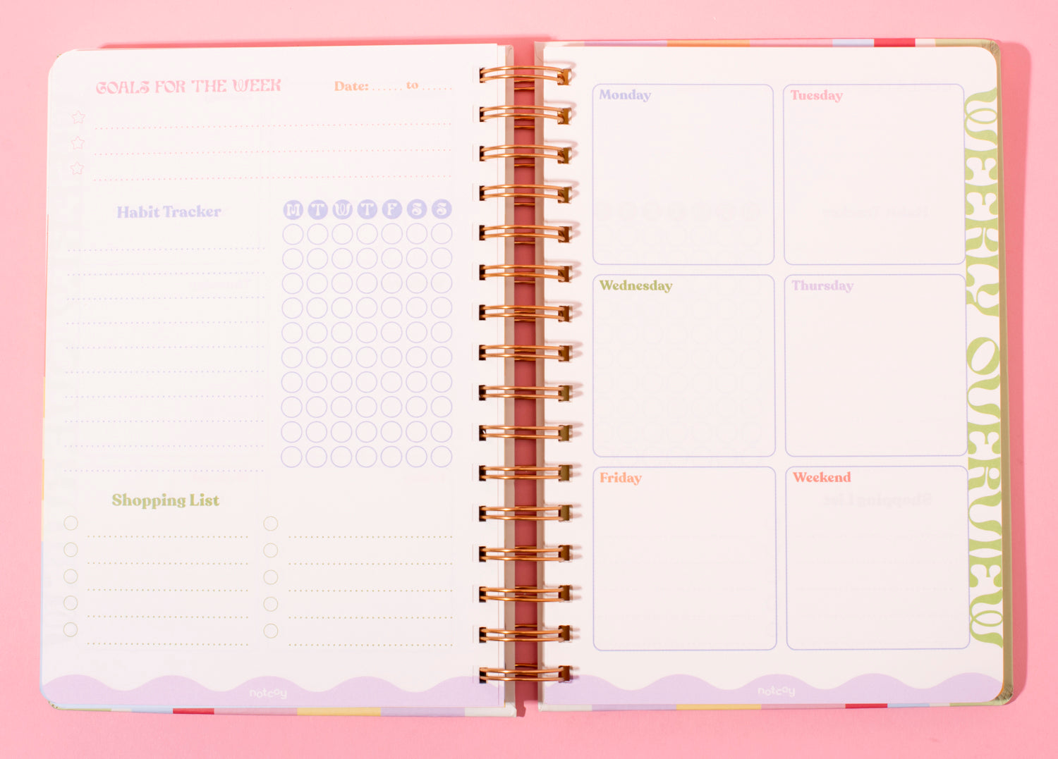 Happy Strands Daily Planner