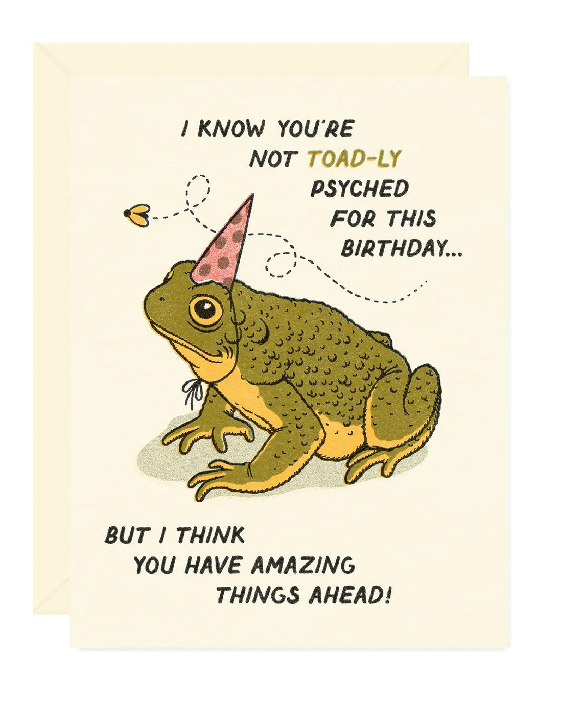 Toad-Ly Amazing Birthday Card