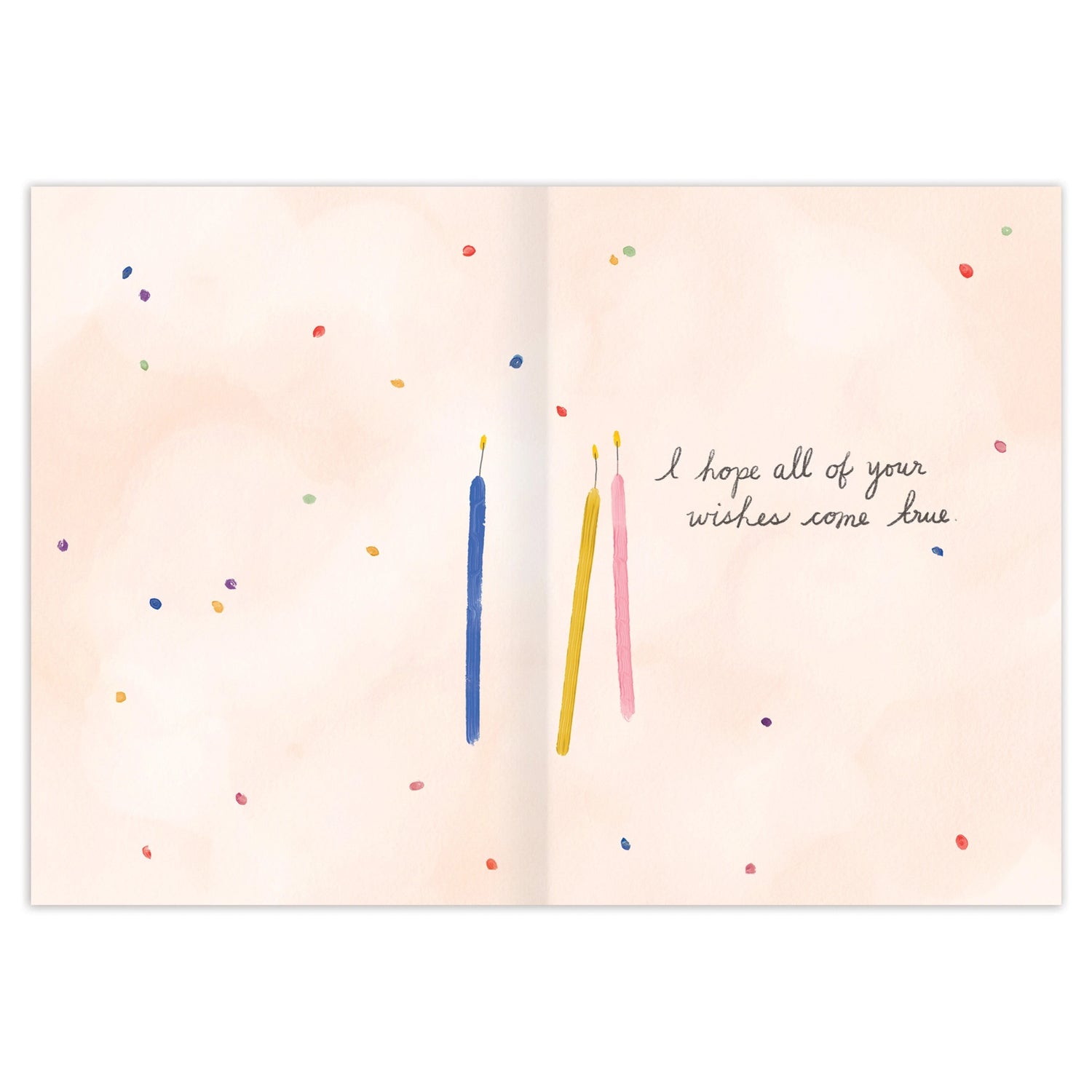Happy Candles Birthday Card