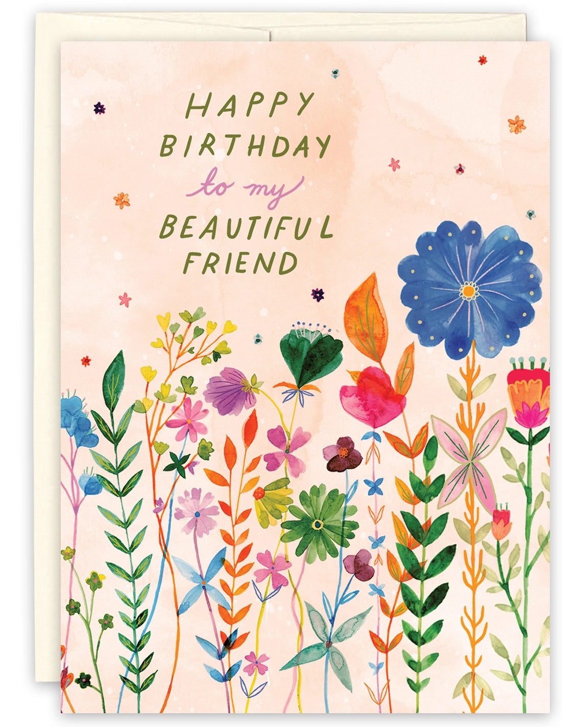 My Beautiful Friend Birthday Card