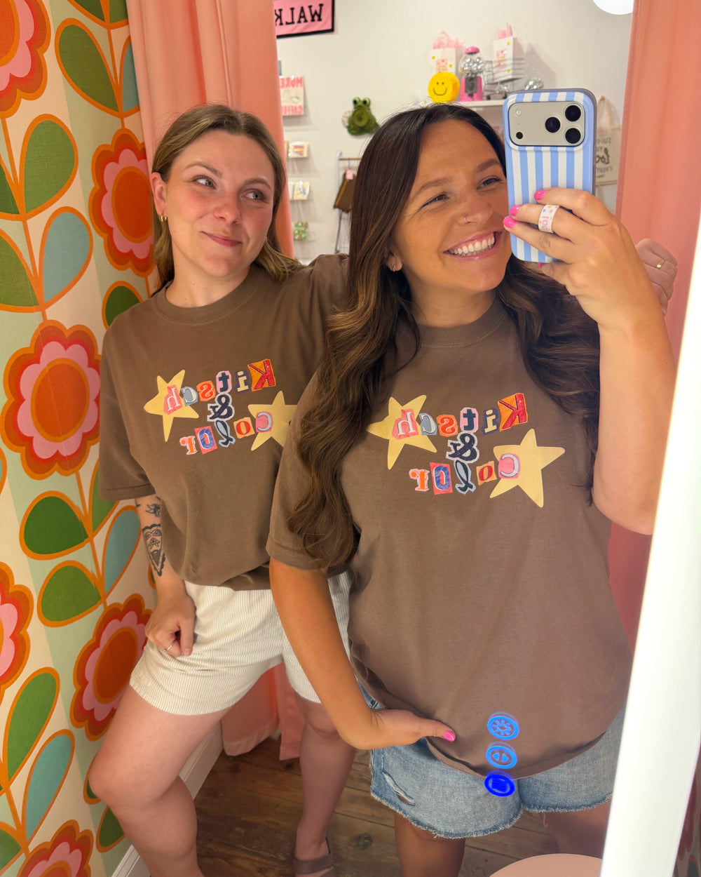 Kitsch and Color Scrapbook Tee