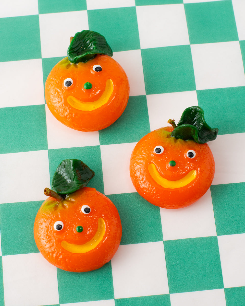 Happy Orange Magnet