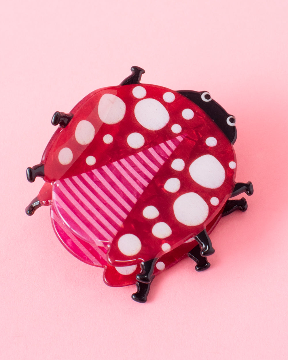 Ladybug Hair Claw