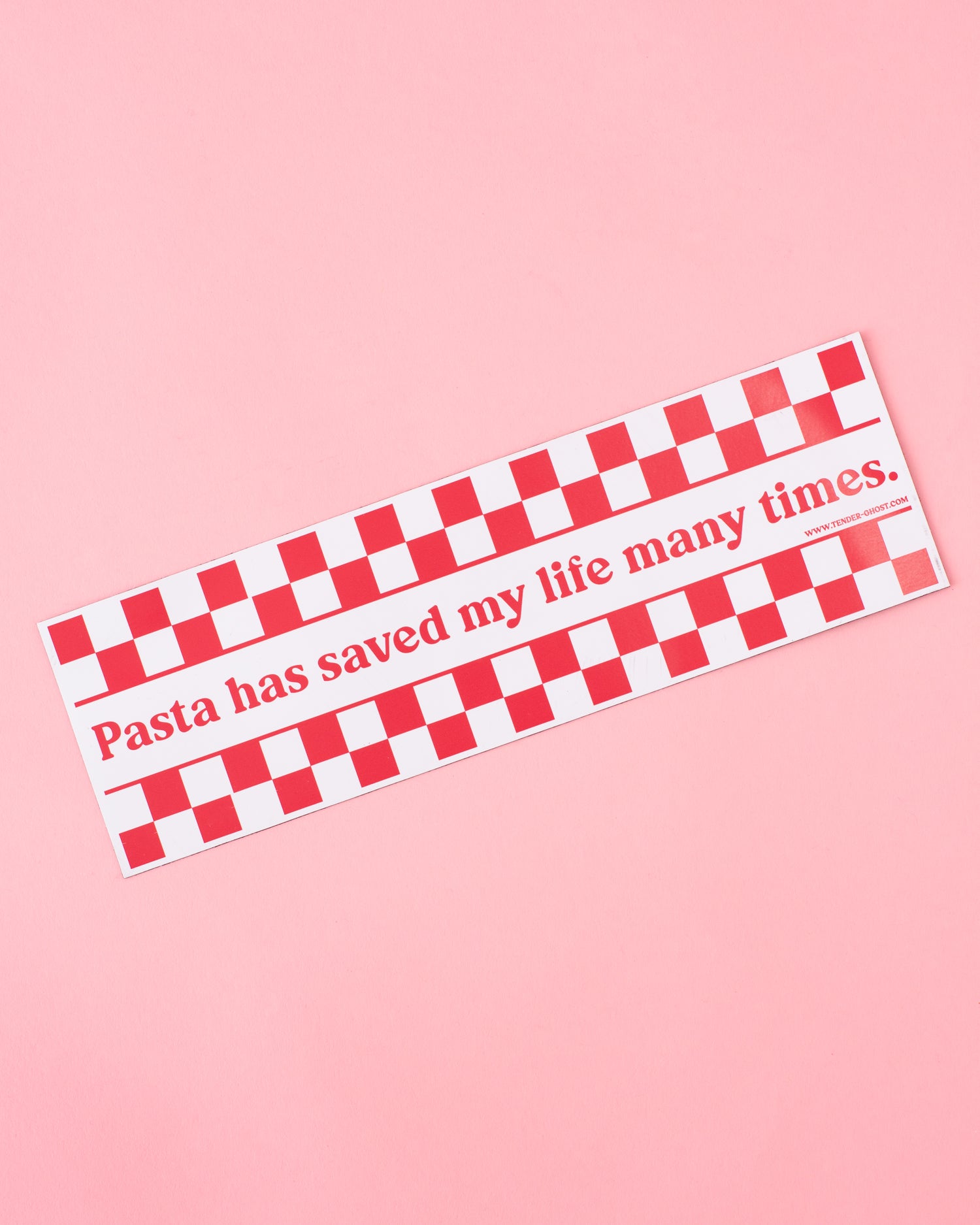 Life Saving Pasta Car Magnet