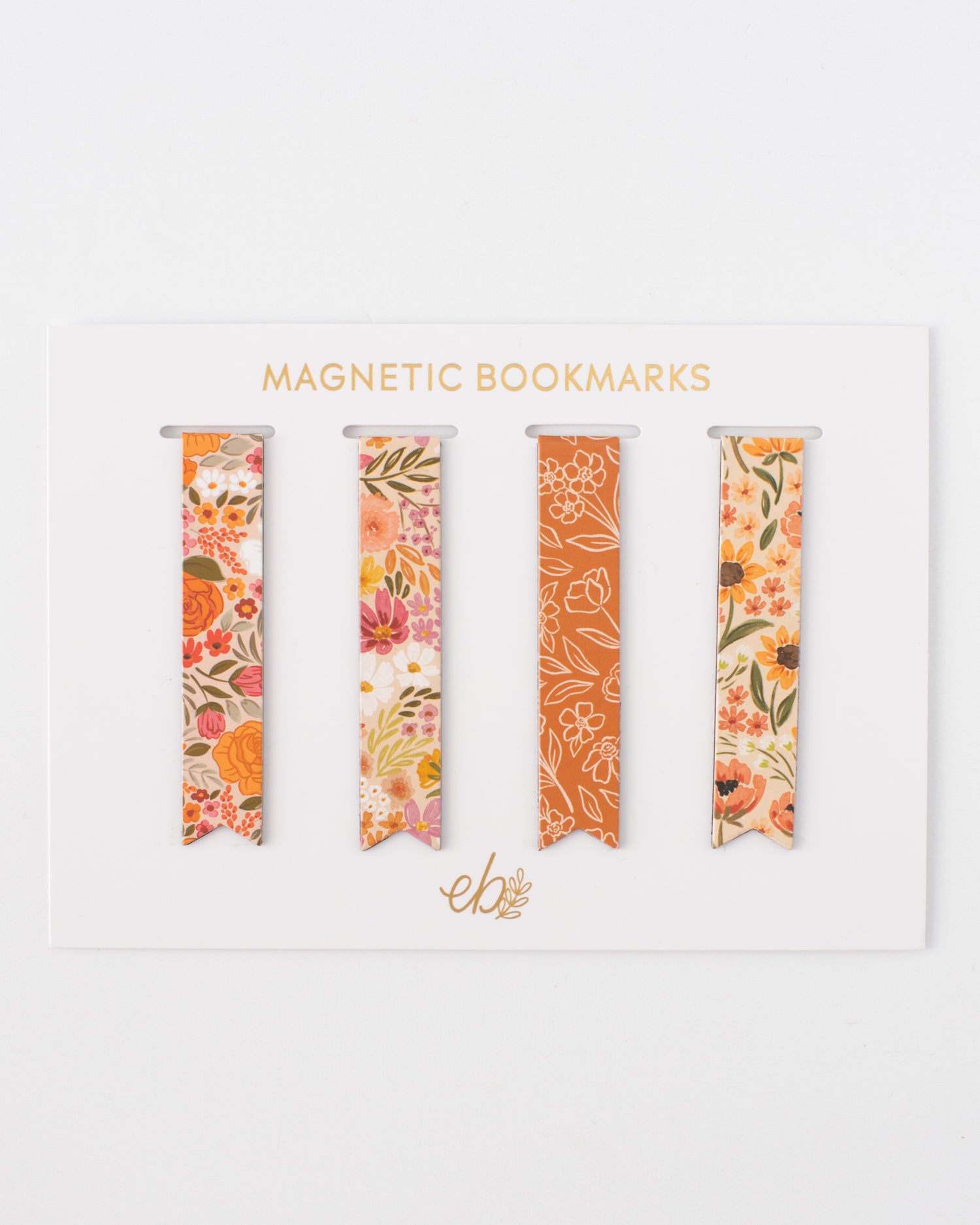 Fall Florals Magnetic Bookmarks