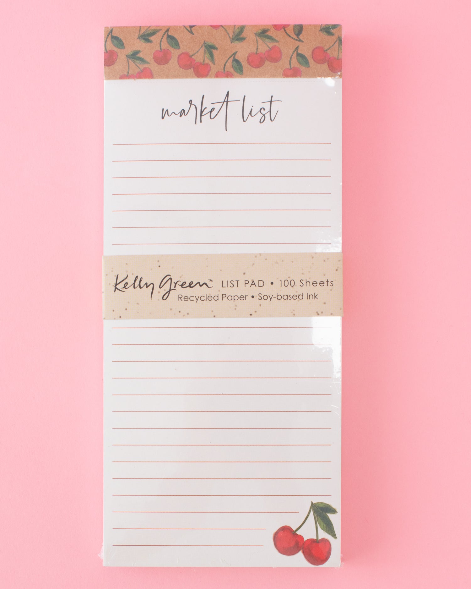 Cherry Magnetic List Pad