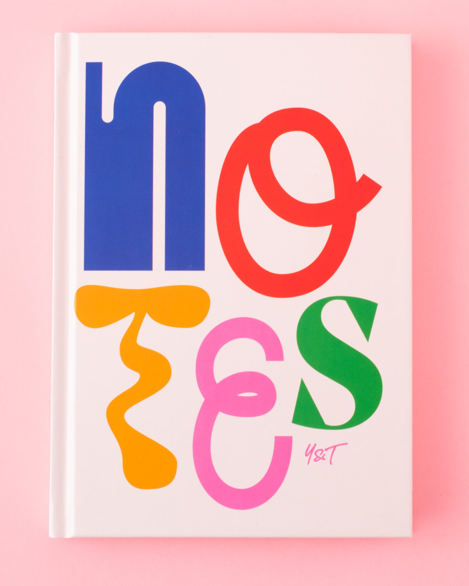 Rainbow Notes Lined Notebook