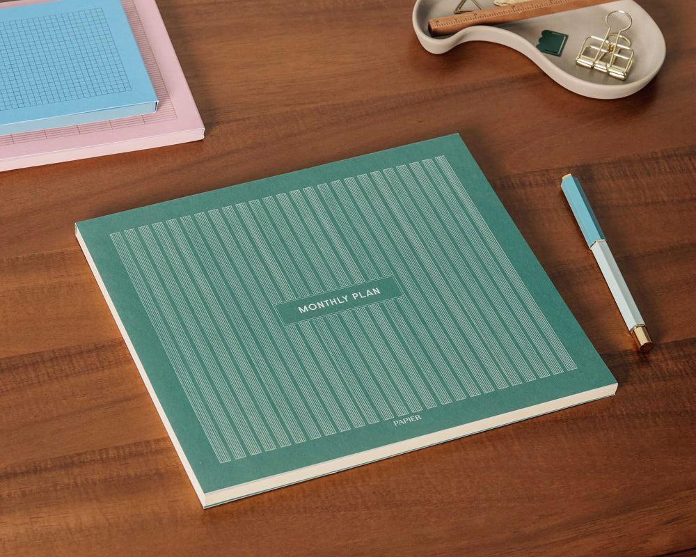 Productivity Undated Monthly List Pad