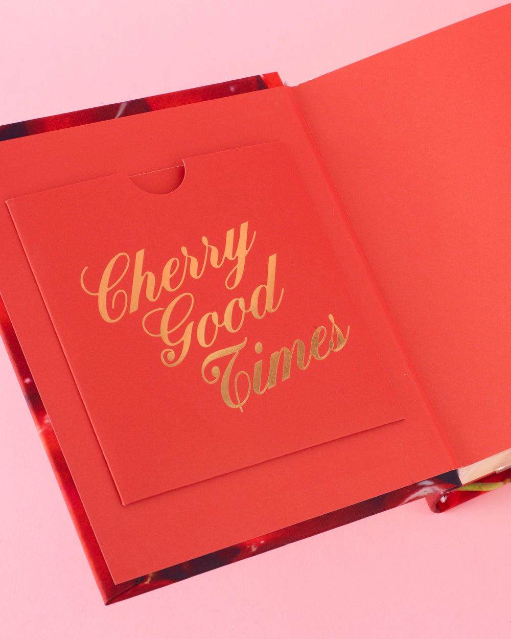 Retro Cherry Heart Photo Album